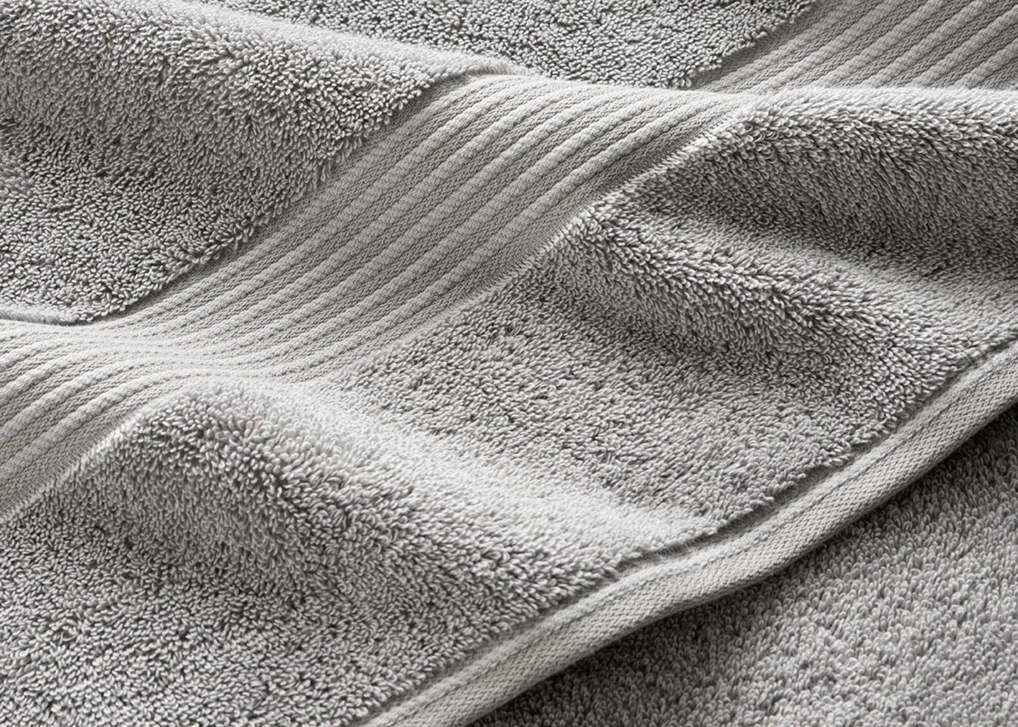 Christy "Supreme" Bath Towels & Mat Collection in Silver