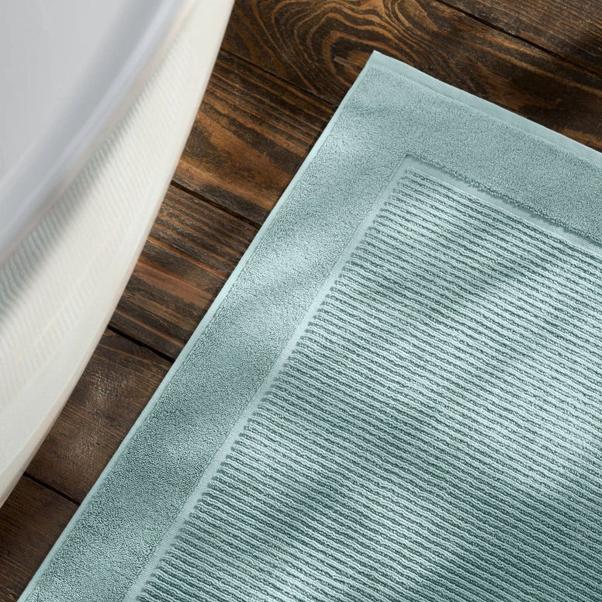 Supreme Bath Towels & Mat Collection in Mineral
