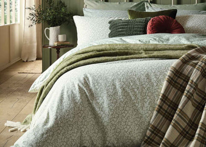 Laura Ashley "Sweet Alysum" Duvet Cover Set in Sage Green