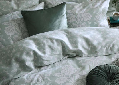 Laura Ashley "Tatton" Duvet Cover Set in Duck Egg