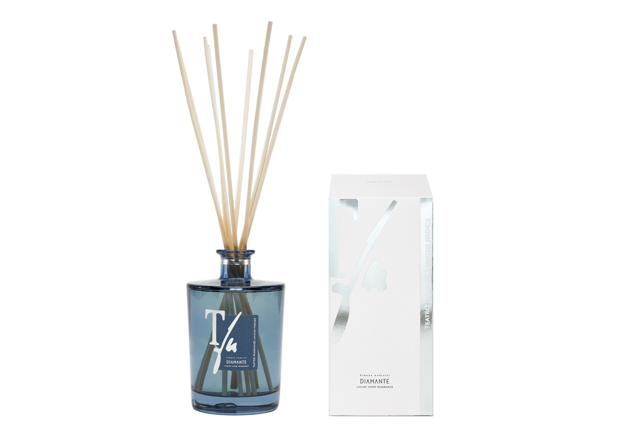 Teatro "Diamante" Diffuser with Bamboo Sticks (100 ml - 500 ml)
