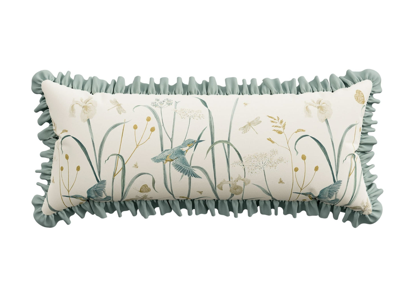 Sanderson "Tila Lime" Duvet Cover Set in Gold