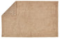 Christy "Reversible Bath Rug" in Stone