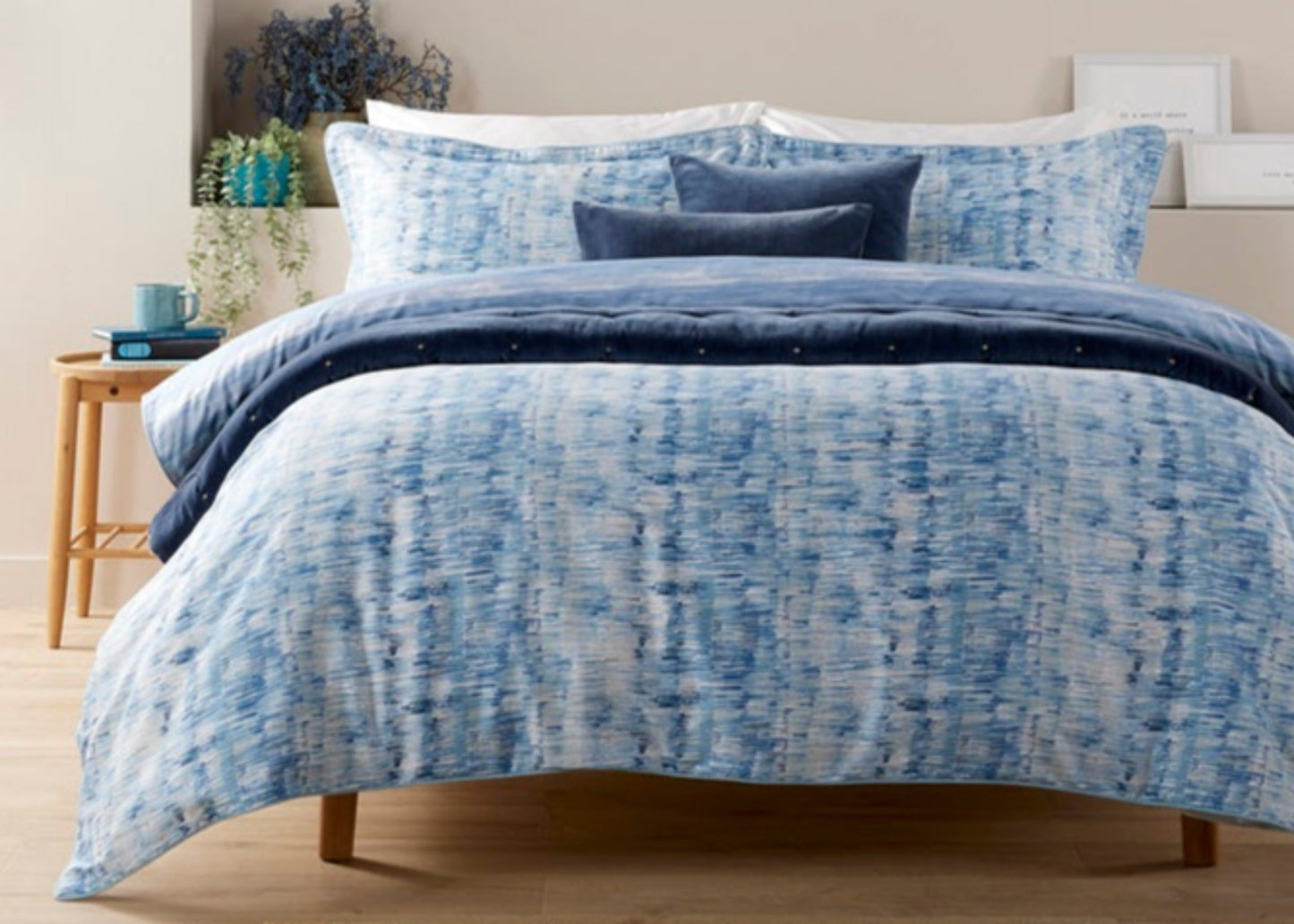 Christy " Tranquil " Comforter & Sheet Sets in Blue