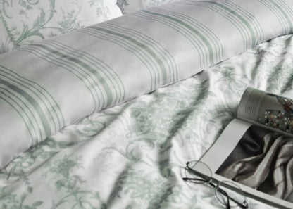 Laura Ashley "Tuileries" Duvet Cover Set in Seaspray