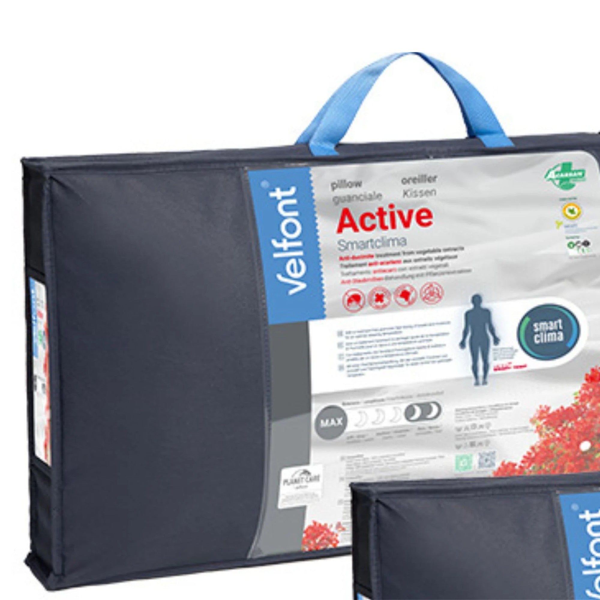 Active Anti-Dustmite Max Standard Pillow (3 firmnesses)