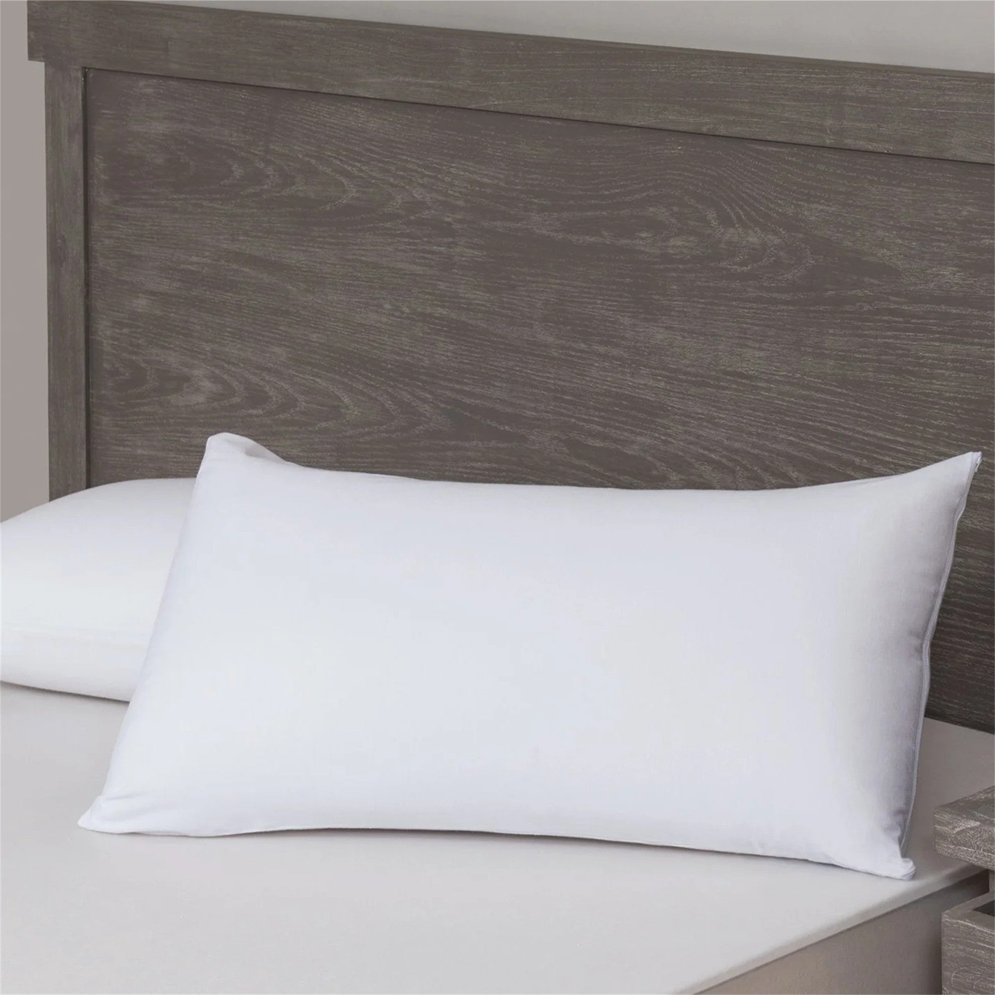Respira 100% Organic Cotton Waterproof King Pillow Protector in White