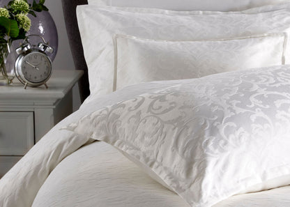 Christy "Venice" Jacquard Comforter Sets in White