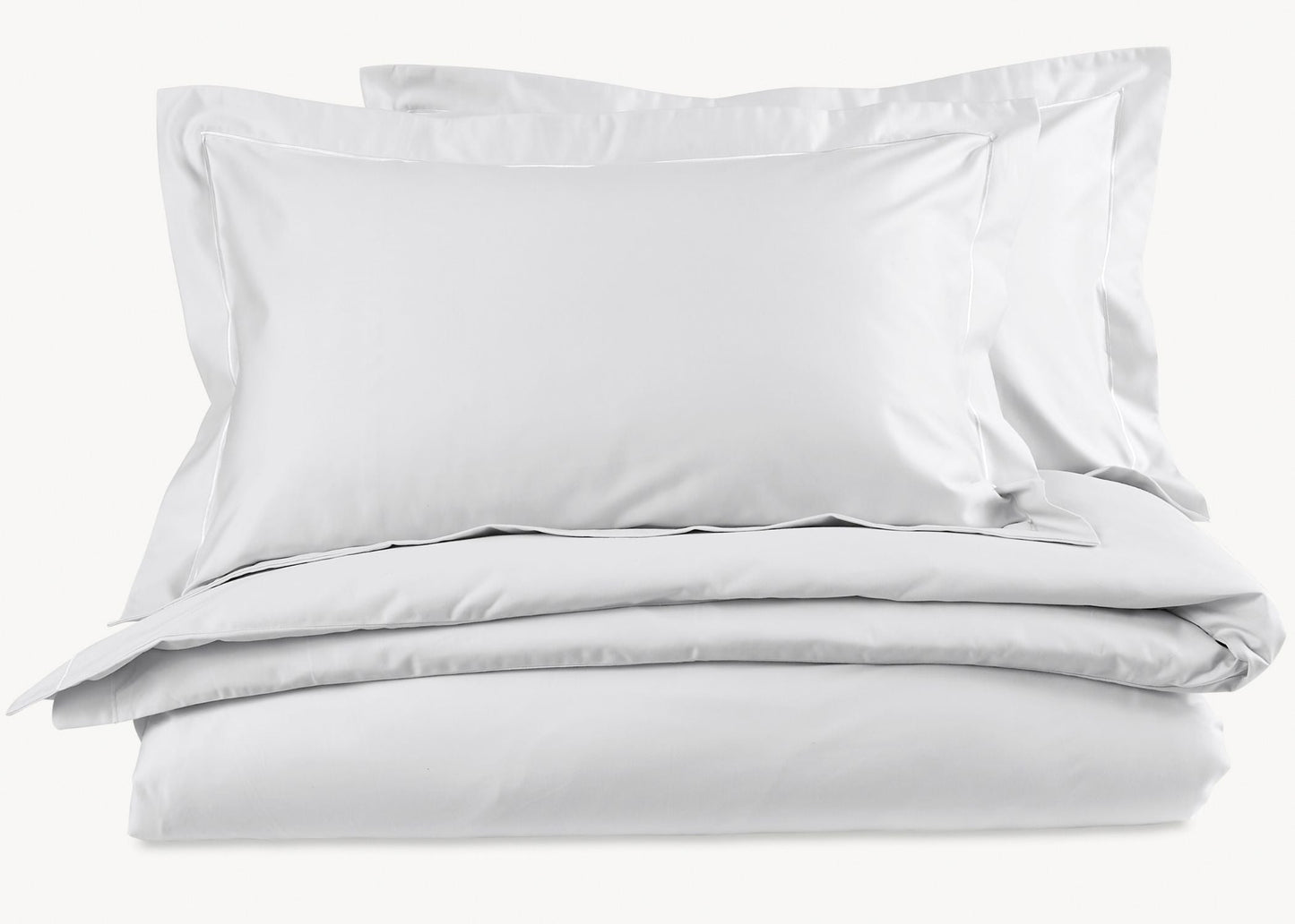 Christy "500TC Hygro Cotton Sateen" Bed Linen with White boarder Stitch