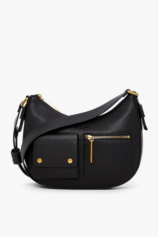 Jasper Conran "Dahlia" Scoop Bag in Black