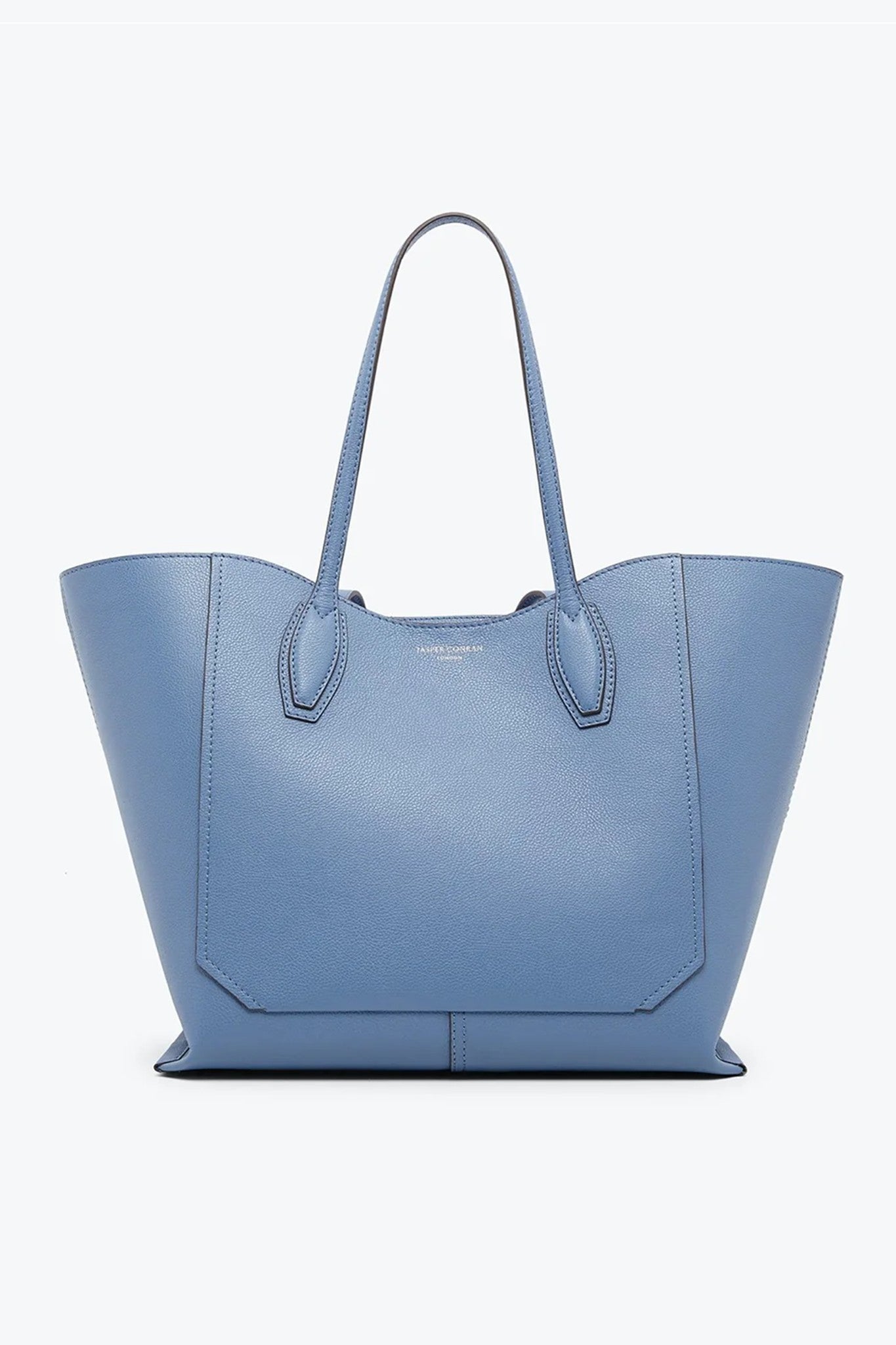 Jasper Conran "Bryn" Leather Tote Bag in Blue