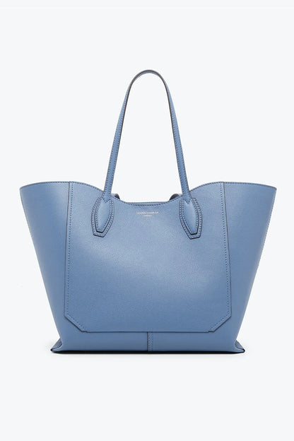 Jasper Conran "Bryn" Leather Tote Bag in Blue