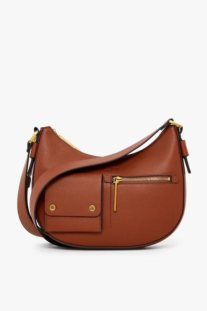 Jasper Conran "Dahlia" Scoop Bag in Tan