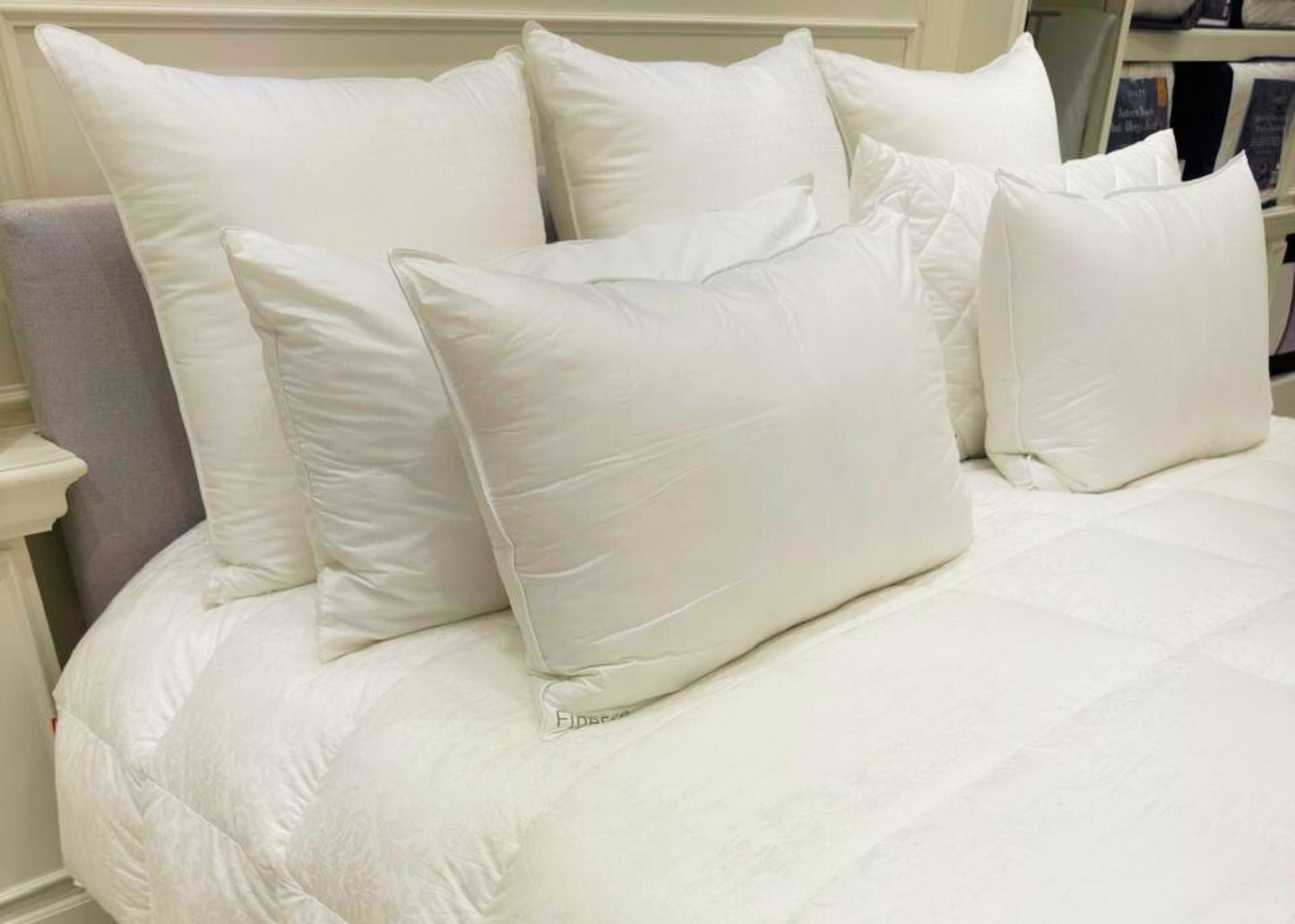 Kauffmann "Finesse" Microfiber Filled  Pillow - 50 x 75 cm
