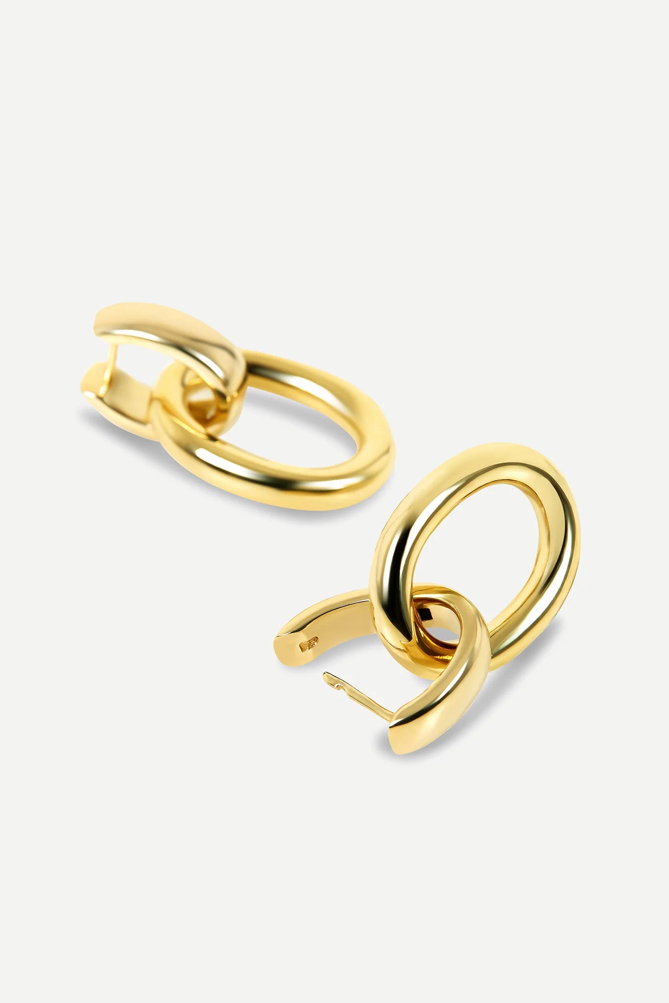 Jasper Conran "Gwyneth" Chain Earrings in Gold