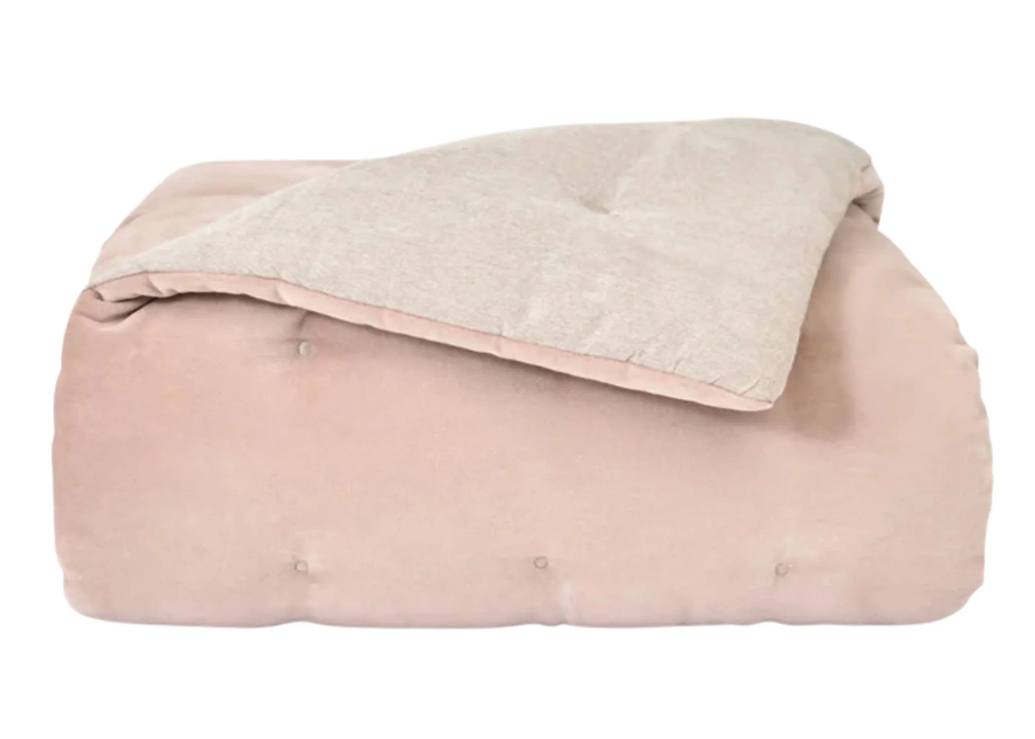 Christy "Jaipur" Throws in Dusky Pink