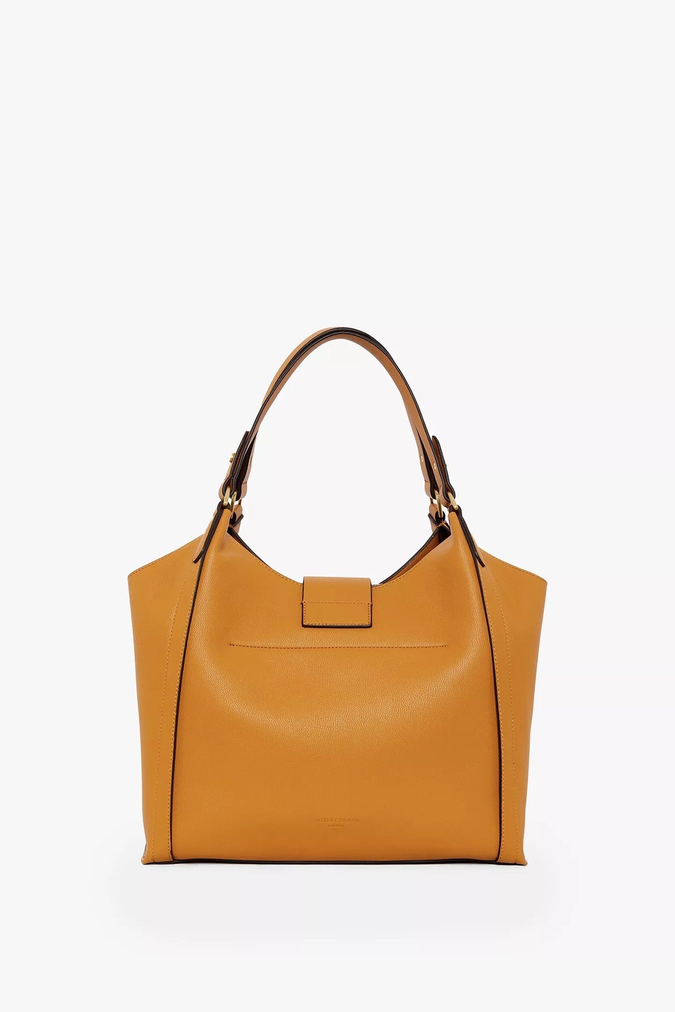 Jasper Conran "Brielle" 3-Section Shoulder Bag in Mustard