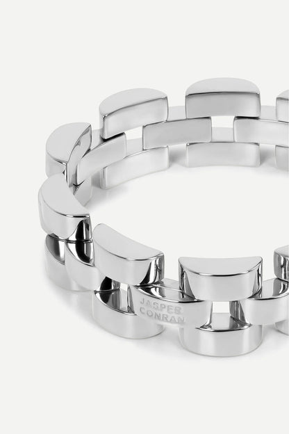Jasper Conran "Greta" Watch Chain Bracelet in Silver