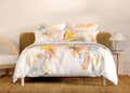 Treni Duvet Cover Set in White