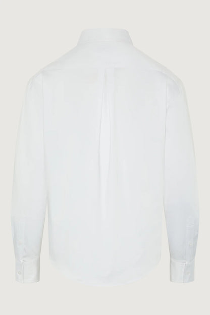 Jasper Conran "Fran" Button Through Cotton Shirt in White